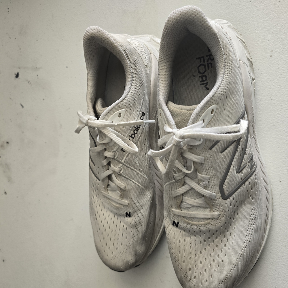 New‎ Balance White Athletic Sneakers